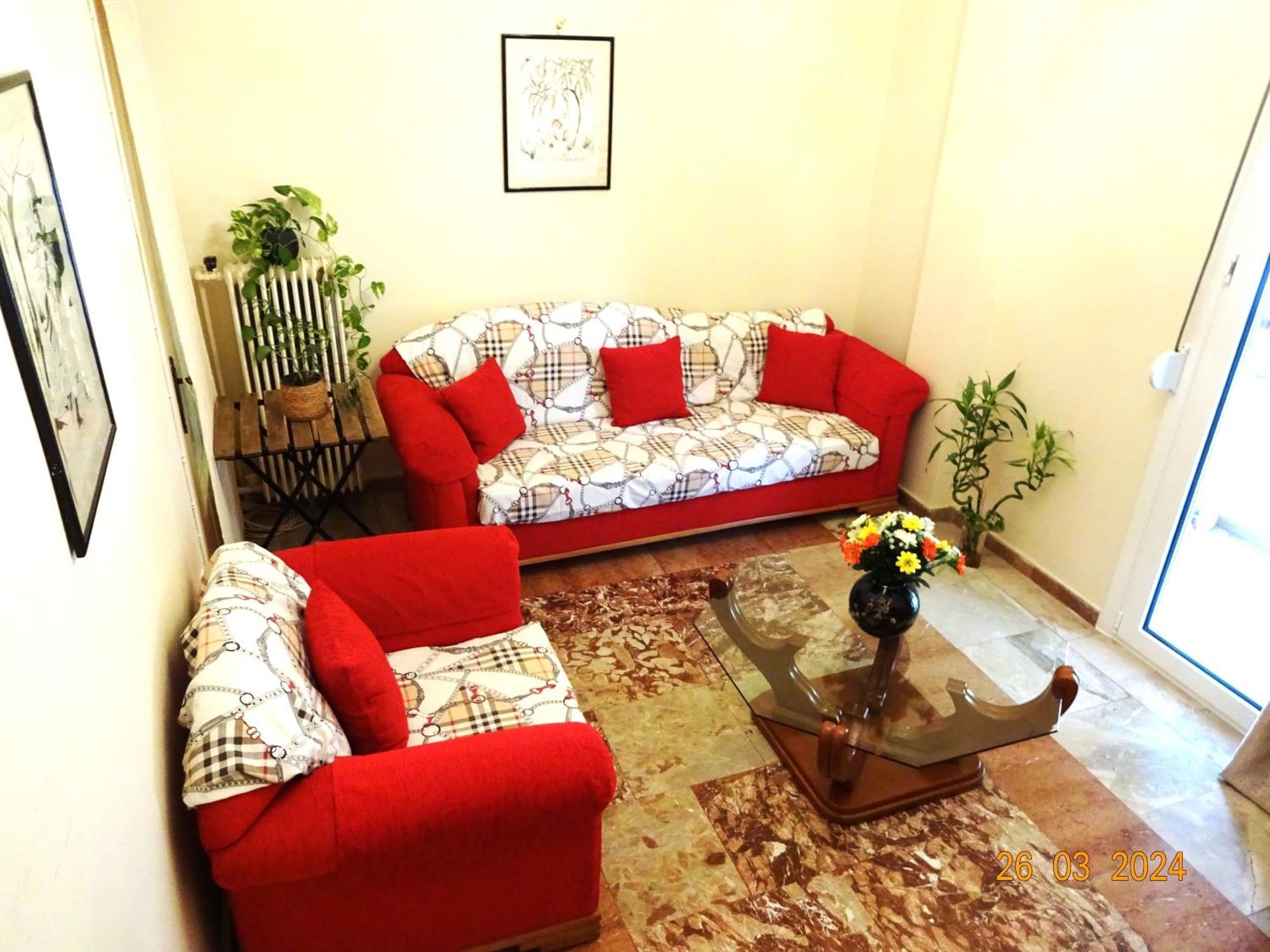 Cozy & Bright Home 50M From Subway -Agios Antonios Αθήνα Εξωτερικό φωτογραφία